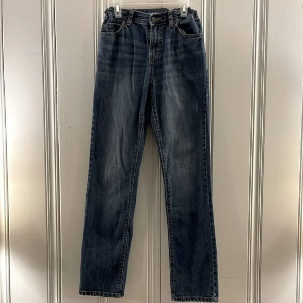 Old Navy Boys Skinny Adjustable Waist Jeans Size 14‎